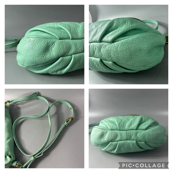 Marc By Marc Jacobs Mint Green Leather Mini Q Natasha Shoulder Bag - Picture 15 of 15